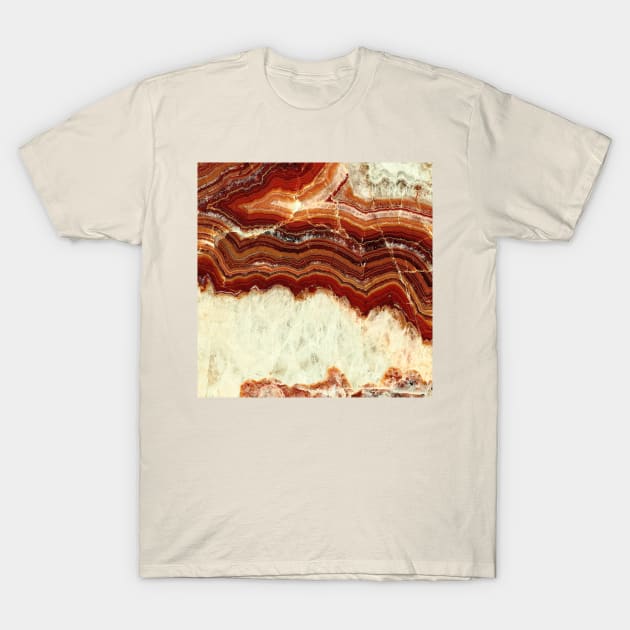 Gemstone Abstract T-Shirt by Minxylynx4